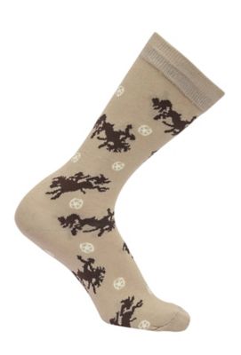 Image showing  Women's Lila Bucking Horses Socks, 6 pk.