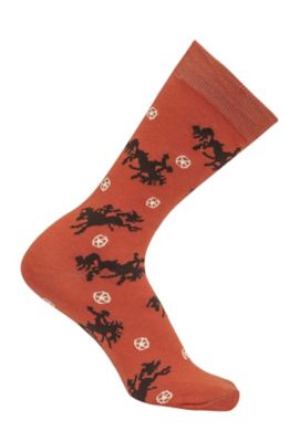 Image showing  Women's Lila Bucking Horses Socks, 6 pk.