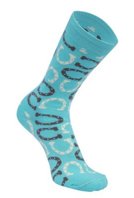 Image showing  Women's Lucky Horseshoes Socks 6 pack, 63-A843-LH