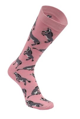 Image showing  Women's Playful Donkeys Socks 6 pack, 63-A844-PD