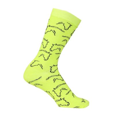 Image showing  Women's Horse Heads Crew Socks - 6 pack, 63-A848-HHCS