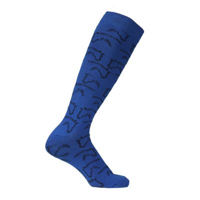 Image showing  Women's Horse Heads Knee Socks, Assorted Colors, 6-Pairs