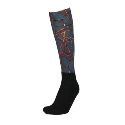 AWST Int'l Women's Lila Snaffle Bridles Sock (padded foot), 63-089-SBS-BL