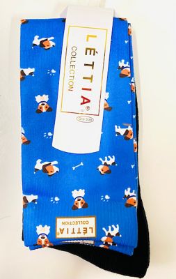 Lettia's Puppy Padded Boot Sock, 32-10776