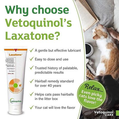 Image showing  Laxatone Tuna Flavor Hairball Treatment for Cats, 4.25 oz.