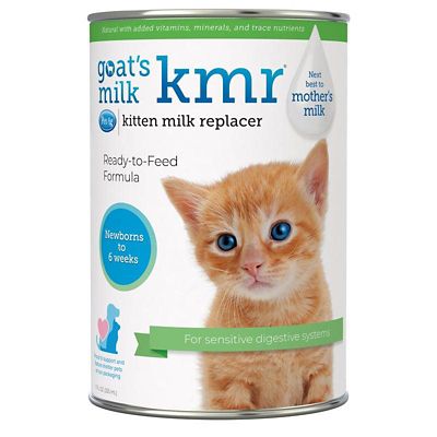 PetAg Goat's Milk KMR Kitten Milk Replacer Liquid, 11 fl. oz.