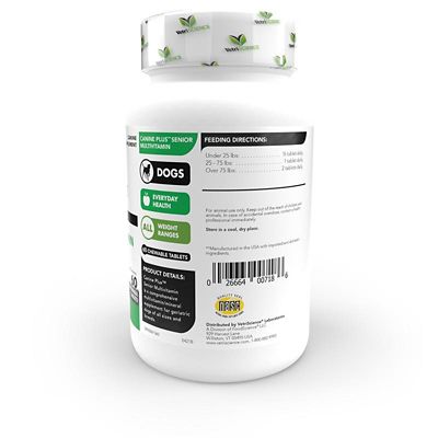 Image showing  Plus Senior Multivitamin Chewable Tablets for Dogs, 60 ct.