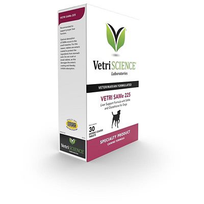VetriScience Vetri-SAMe Liver Support Tablets for Cats and Dogs, 30 ct.