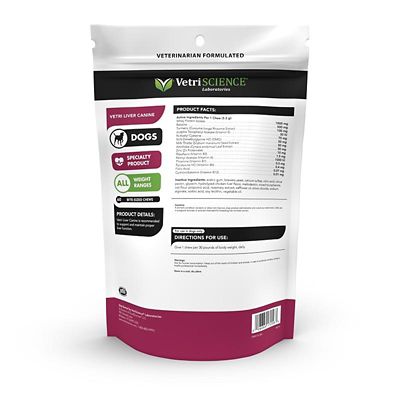 Image showing  Vetri-Liver Bite-Sized Chews for Dogs, 60 ct.