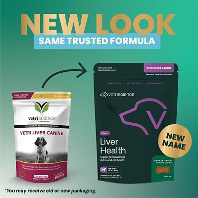 Image showing  Vetri-Liver Bite-Sized Chews for Dogs, 60 ct.