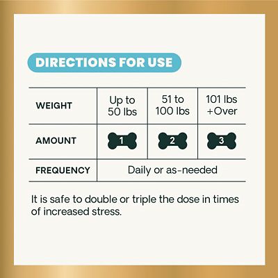 Image showing  Composure Calming Supplement Chews for Dogs, 60 ct.