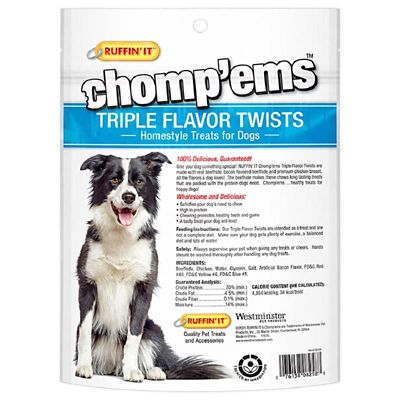 Image showing  Triple Flavor Twists Dog Treats, 22 ct.