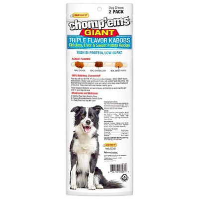 Image showing  Giant Kabobs Dog Treats, 2 ct.