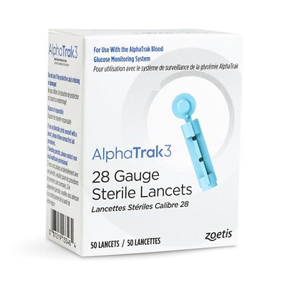 Image showing  3 28-Gauge Sterile Lancets, 50 ct.