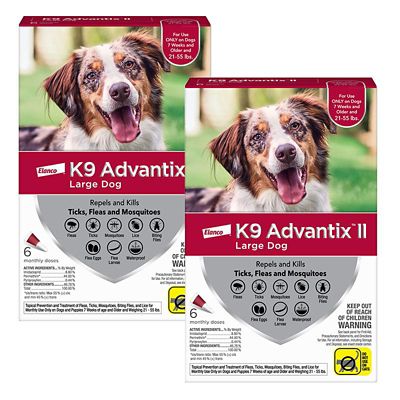 Image showing  K9 Advantix II Topical Flea and Tick Treatment for Dogs