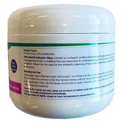 Image showing  Antiseptic Wipes for Dogs, Cats and Horses, 50 ct.