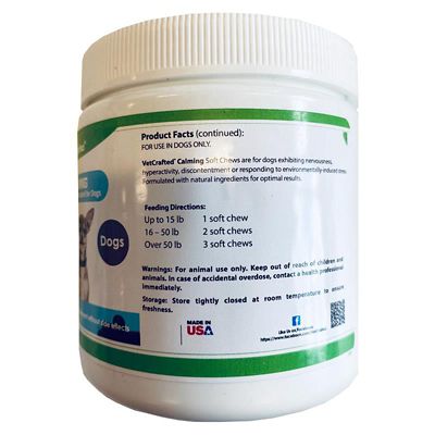 Image showing  Calming Supplement Soft Chews for Dogs, 60 ct.