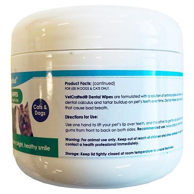 Image showing  Dental Pet Wipes, 50 ct.