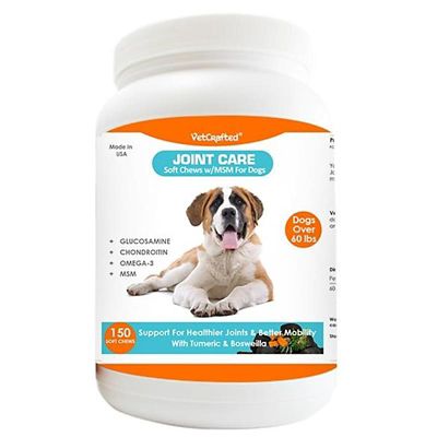 VetCrafted Joint Care with MSM Soft Chews for Dogs
