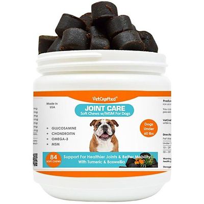 VetCrafted Joint Care with MSM Soft Chews for Dogs