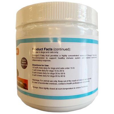 Image showing  Omega Max Soft Chews for Dogs and Cats