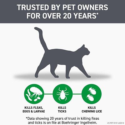 Image showing  Plus Topical Flea, Tick and Lice Treatment for Cats