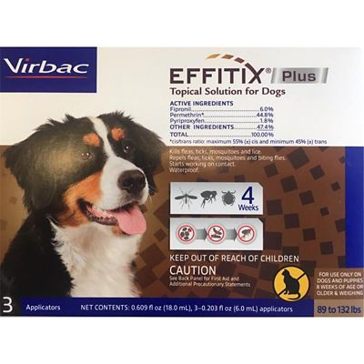 Image showing  Plus Topical Flea and Tick Solution for Dogs, 3-Month Supply
