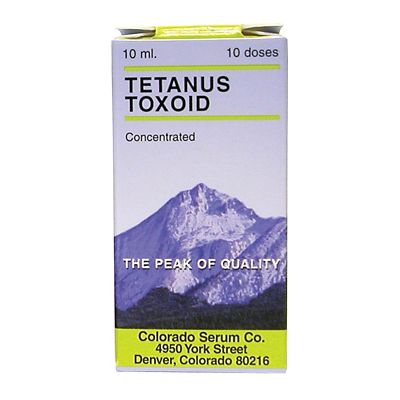 Colorado Serum Tetanus Toxoid Vaccine