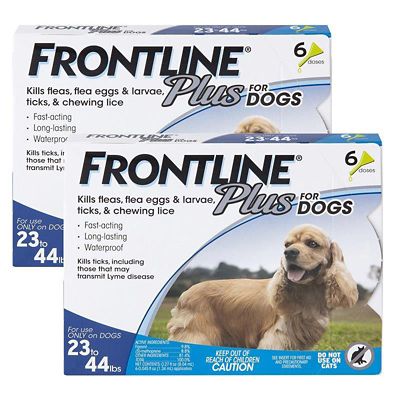 Frontline Plus Topical Flea, Tick and Lice Solution for Dogs