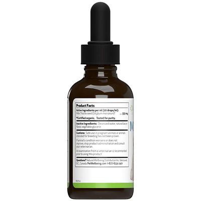 Image showing  Milk Thistle Oral Drops for Dogs and Cats