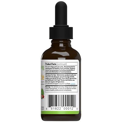 Image showing  Milk Thistle Oral Drops for Dogs and Cats