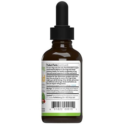 Image showing  Lung Gold Liquid Supplement for Dogs and Cats, 2 oz.