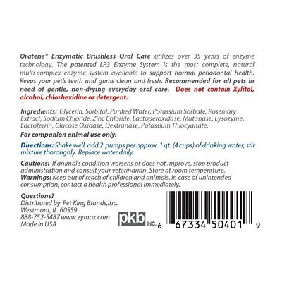 Image showing  Brushless Oral Care Water Additive for Pets, 4 oz.