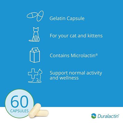 Image showing  Joint Supplement Capsules for Cats, 200 mg, 60 ct.