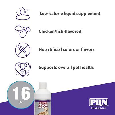 Image showing  365 Skin and Coat Health Liquid Supplement for Dogs and Cats, 16 oz.