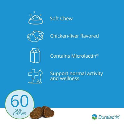 Image showing  and Fatty Acids Joint Supplement Soft Chews for Cats, 60 ct.