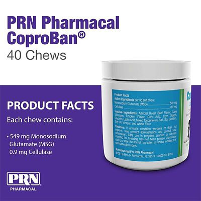 Image showing  Coprophagia Deterrent Soft Chews for Dogs, 40 ct.