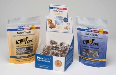 Image showing  Tricky Treats Grilled Duck Recipe Pill Hiding Treats for Dogs and Cats, 30 ct.