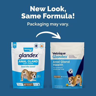 Image showing  Anal Gland Support Soft Chews for Dogs, Peanut Butter Flavor