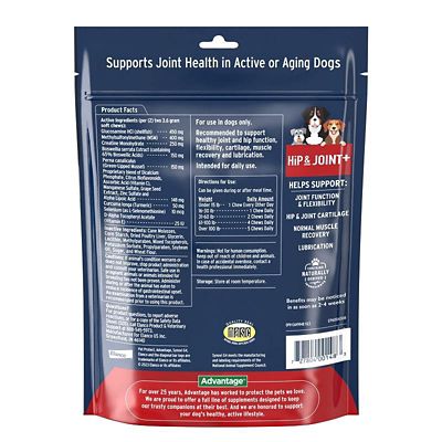 Image showing  Hip and Joint with Synovi G4 Soft Chews for Dogs