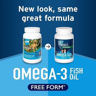 Image showing  Omega-3 Free Form Skin Supplement Snip Tips for Dogs and Cats