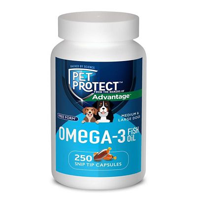 Image showing  Omega-3 Free Form Skin Supplement Snip Tips for Dogs and Cats