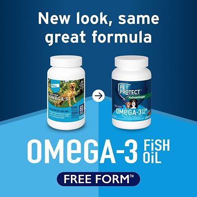 Image showing  Omega-3 Free Form Skin Supplement Snip Tips for Dogs and Cats
