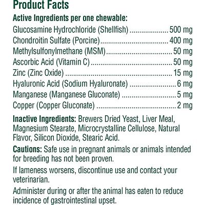 Image showing  Hip and Joint Chewable Tablets for Dogs, Level 3, 45 ct.