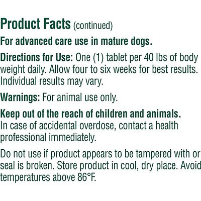 Image showing  Hip and Joint Chewable Tablets for Dogs, Level 3, 45 ct.