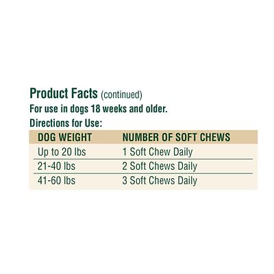 Image showing  Calming Aid Soft Chews for Dogs, 120 ct.