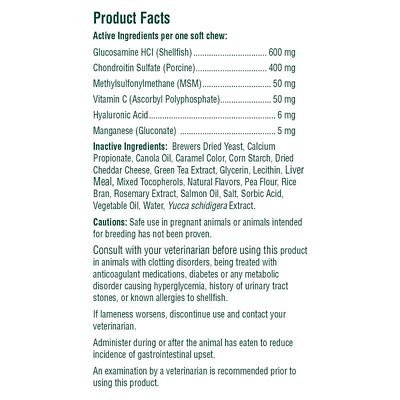 Image showing  Mega-Max Hip and Joint Soft Chews for Dogs, 90 ct.
