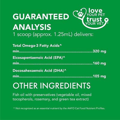 Image showing  Omega-3 Liquid Supplement for Cats, 4 oz.
