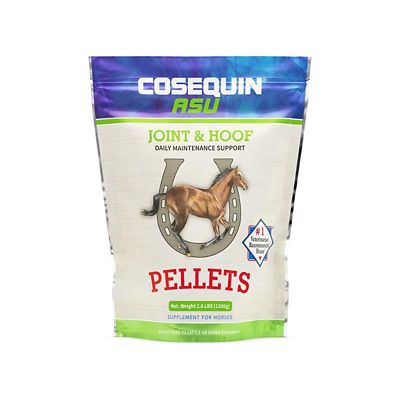 Cosequin ASU Joint and Hoof Daily Maintenance Support Pellets for Horses, 1,200g