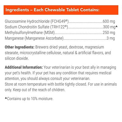 Image showing  Plus MSM Joint Health Chews for Dogs